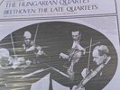 The Hungarian Quartet BEETHOVEN: The Late Quartets Set (4) LP SEALED