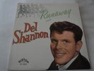 runaway with del shannon VINYL LP ALBUM 1961 BIGTOP RECORDS