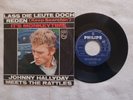 Disque SP 45 tours de Johnny Hallyday 
