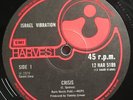 Crisis + Dub ISRAEL VIBRATION AUGUSTUS PABLO HARVEST HAR5189 1979 45RPM 12” EX