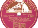 Fats Waller & His Rhythm - Honeysuckle Rose / Blue Turning Grey Over You (She...