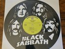 BLACK SABBATH VINYL LASER CUT RECORD ART PARANOID MACHINE CUT ALBUM FIT IT FRAME