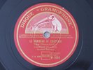 Lucienne Delforge Piano Ravel Le Tombeau de Couperin 78RPM Gramophone W.1606/8