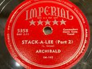 ARCHIBALD-IMPERIAL 5358-STACK-A-LEE/PT 2=SCARCE NEW ORLEANS BLUES 78