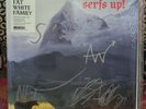 FAT WHITE FAMILY Serfs Up  SIGNED BY BAND Red VINYL LP Rare  NM in Shrink
