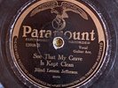 Paramount  12608 Blind Lemon Jefferson SEE MY GRAVE IS KEPT CLEAN  78rpm BLUES