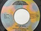 ROBERTO ROENA Y SU APOLLO SOUND  QUE SE SEPA   LATIN FUNK SALSA