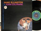 DUKE ELLINGTON & JOHN COLTRANE - 1974 ABC IMPULSE REPRESS LP vinyl album VG+/VG