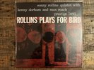 SONNY ROLLINS - Rollins Plays for Bird - Analogue Productions - Used Vinyl LP