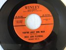1961 R&B 45 *Miss Ann Fleming* You’re Just One Man  NM Winley