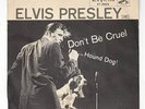 Elvis Presley 1956 Don't Be Cruel/Hound Dog Picture Sleeve with 45 - 1956