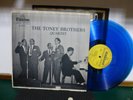 THE TONEY BROTHERS QUARTET S/T  BLUE VINYL BIBLETONE  EARLY RELEASE  VG+    LP