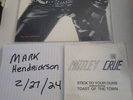 motley crue too fast for love 2005 LP + 7 Inch Reissue HIP O Select NM
