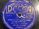 PRE WAR CAJUN FRENCH 78 JOSEPH CLEOMA FALCON IT'S A SIN TO TELL A LIE / PRARIE