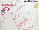JOSEPHINE BAKER Olympia Autograph **Signed** LP 1968