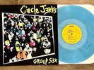 CIRCLE JERKS - GROUP SEX LP BLUE VINYL PUNK HARDCORE
