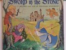 LIBRO+LP DISNEY RAMA POP UP 1961 SWORD IN THE STONE LA SPADA NELLA ROCCIA ST4901