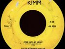 WALTER MOORHOUSE Come Into My Heart 45 Kimm Rare 1968 MN Northern Soul Funk