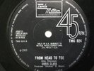 CHRIS CLARK - FROM HEAD TO TOE - UK TAMLA MOTOWN. TMG 624. VG+