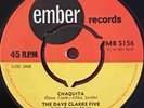 DAVE CLARK FIVE - RARE FIRST SINGLE, WITHDRAWN MISPRINT