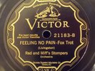 Victor 21183 RED & MIFF'S STOMPERS + BLUE STEELE / FEELIN' NO PAIN - Minty 78rpm