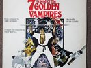 LEGEND OF THE 7 GOLDEN VAMPIRES 1974 Hammer Horror soundtrack LP, Vinyl Is In NM