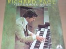RICHARD PAGE - Keep On Holding On (LP, 1975) Very Good