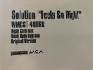 Solution – Feels So Right     12