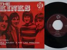 KINKS Victoria RARE Norway 45 RED VARIANT SLEEVE  norwegian PSYCH garage HEAR