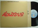 BOB MARLEY & THE WAILERS Exodus EX ISLAND '79 press embossed vinyl LP w/inner