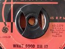 THE TSU TORONADOES WHAT GOOD AM I ATLANTIC RECORDS NORTHERN SOUL
