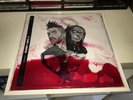 SLAIT THA SUPREME LOW KIDD YOUNG MILES BLOODY VINYL 3 BIANCO AUTOGRAFATO DELUXE