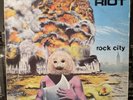 Riot... Rock City  Lp Vinyl Record Heavy Metal 1977 Canada Release Attic