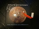 Bruce Dickinson Mandrake Project Signed In Person Signed Iron Maiden Blue Vinyl