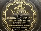 Jazz-78 RPM-Blue Steele & His Orchestra-Shooin' Flies/All Muggled Up-Rare-V+
