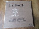 Bach - The Violin Sonatas / Menuhin / Malcolm / HMV ASDF 276/277 Ed1 2LP NM-/EX