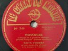 Keita Fodeba Mossogbe / Kaira  African Le Chant Du Monde 749 French 78 RPM HEAR