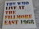 The Who Live At The Fillmore East 1968 Vinyl NM