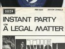 THE WHO    SOUTH AFRICA  P.S.   45   INSTANT PARTY  /  A LEGAL MATTER