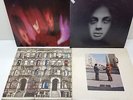 4 Vinyl Records Billy Joel Pink Floyd Led Zeppelin The Cure