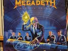 Megadeth Rust in Peace Black 180g Vinyl LP 2013 Original Mix w/ Printed Inner