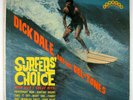 DICK DALE AND HIS DEL-TONES  Surfer's Choice LP 1963 SURF ROCK VG+ VG+/VG++