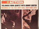 LP * THELONIOUS MONK QUARTET - IN ACTION * Riverside, Japan 1975 Hard Bop