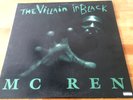 MC REN LP THE VILLAIN IN BLACK 1996 RARE GANGSTA RAP NWA EAZY E HIP HOP ICE CUBE