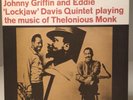 LP* JOHNNY GRIFFIN & EDDIE LOCKJAW  DAVIS - LOOKIN' AT MONK  Japan 1978 JAZZLAND