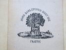TRAFFIC John Barleycorn Must Die UK original vinyl LP Island textured pink label