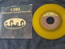 Beatles - Girl / You're Gonna Lose That Girl Single Yellow In Picture Sleeve