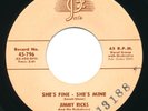 JIMMY RICKS - She's Fine She's Mine / The Unbeliever - JOSIE - R&B 45rpm