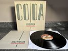 LP VINYL LED ZEPPELIN ALBUM CODA 79.0051-1 UK 1ST PRESS EMBOSSED SLEEVE EX/NM-