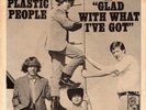 PLASTIC PEOPLE - HIDE - GARAGE JANGLE 45 with COOL PICTURE SLEEVE - HEAR